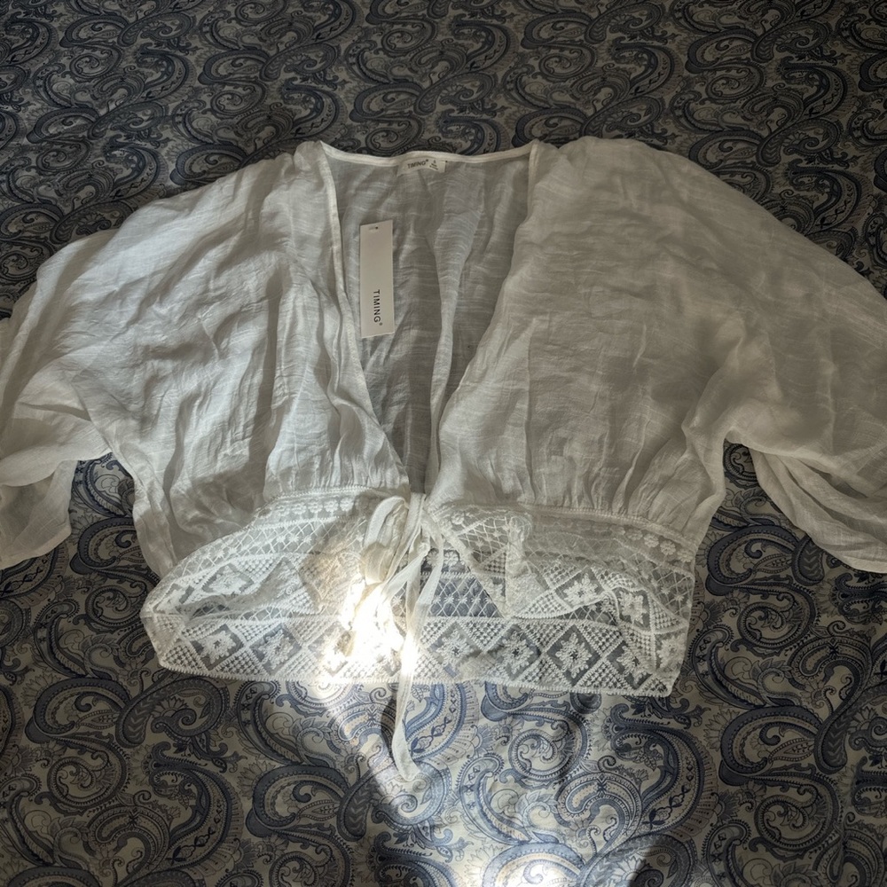 Boho flowy top Brand New!! Size S